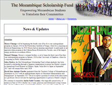 Tablet Screenshot of mozfund.org